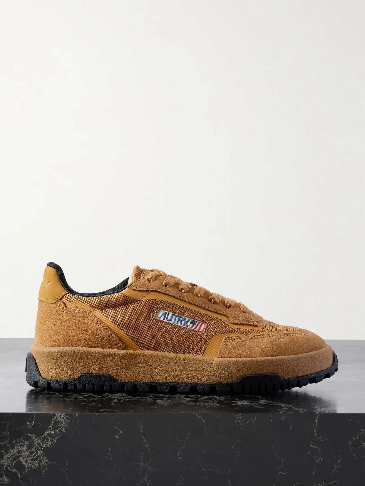 Wildpace Suede-trimmed Mesh Sneakers - 1