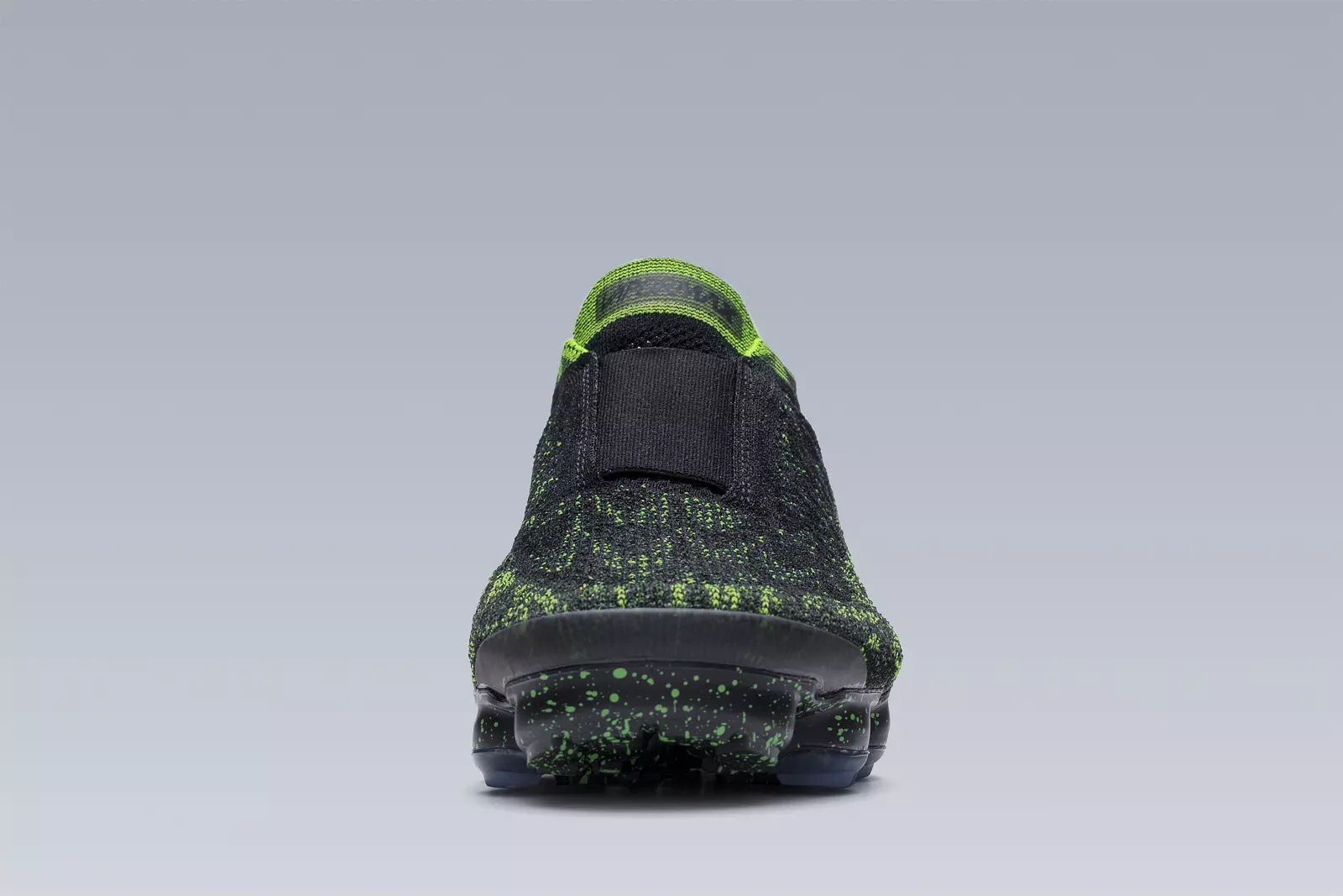 AVM-007 Nike® Air VaporMax Flyknit Moc 2  / Acronym® Black / Volt / Black - 7