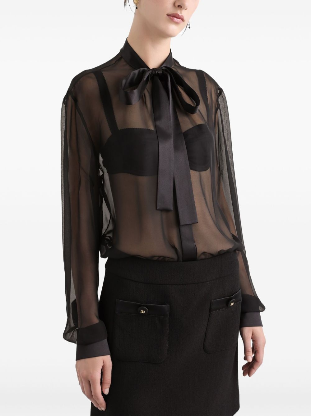 sheer shirt - 3