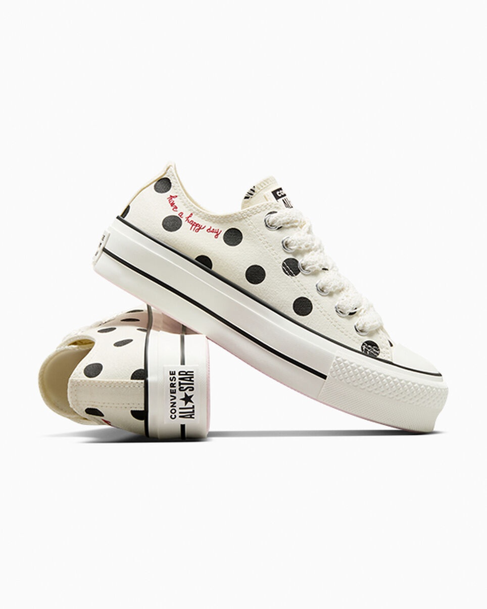 Chuck Taylor All Star Lift Platform Polka Dots - 7