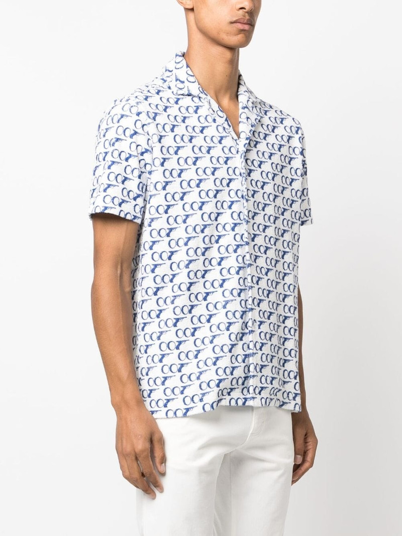 Howell James Bond-print shirt 3