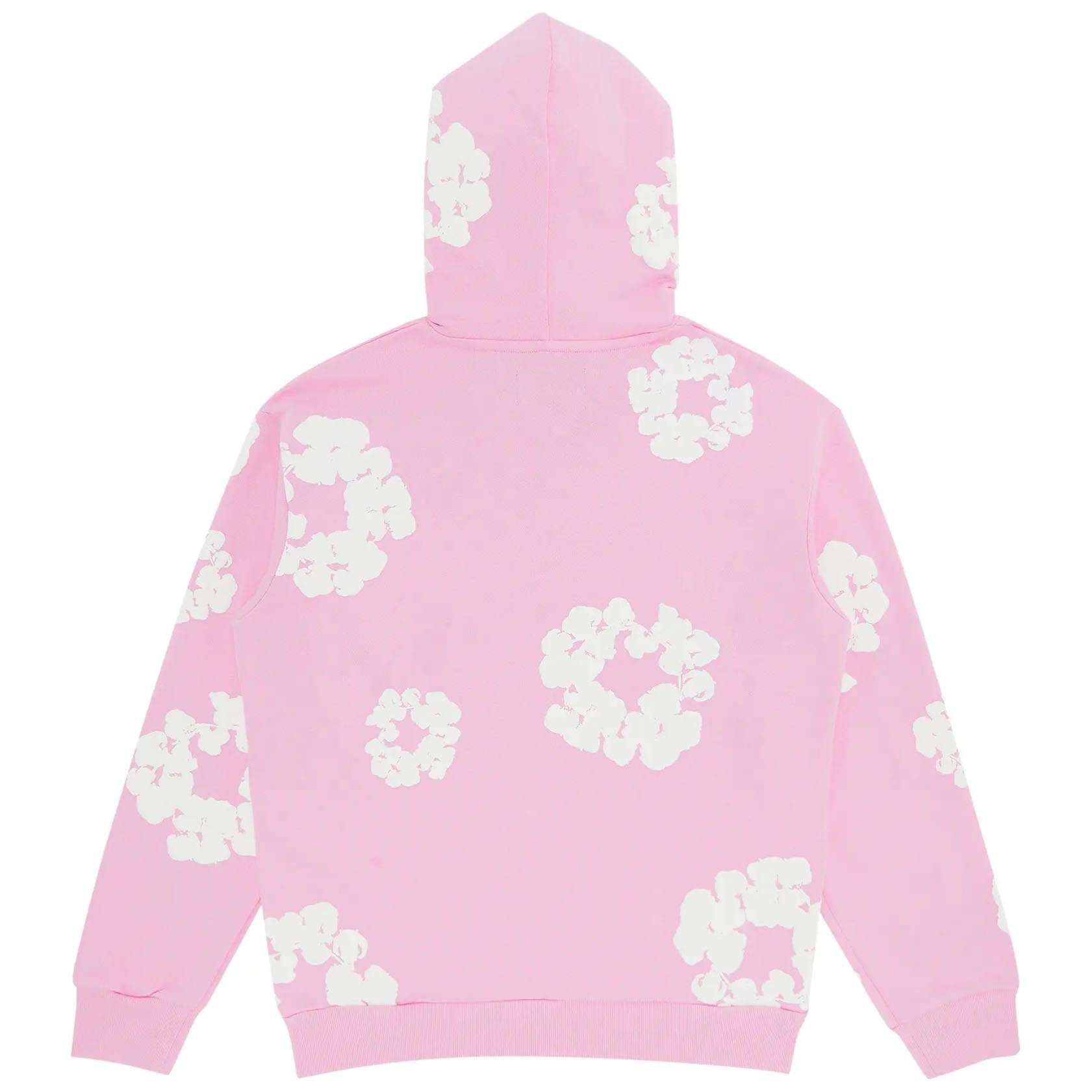Denim Tears Cotton Wreath Hoodie 'Pink White' 301-100-30 - 2