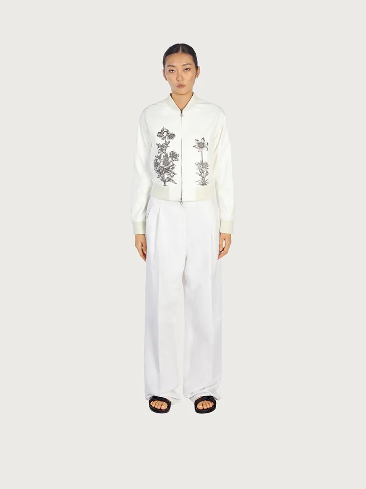 PRINTED NAPPA BLOUSON - 3