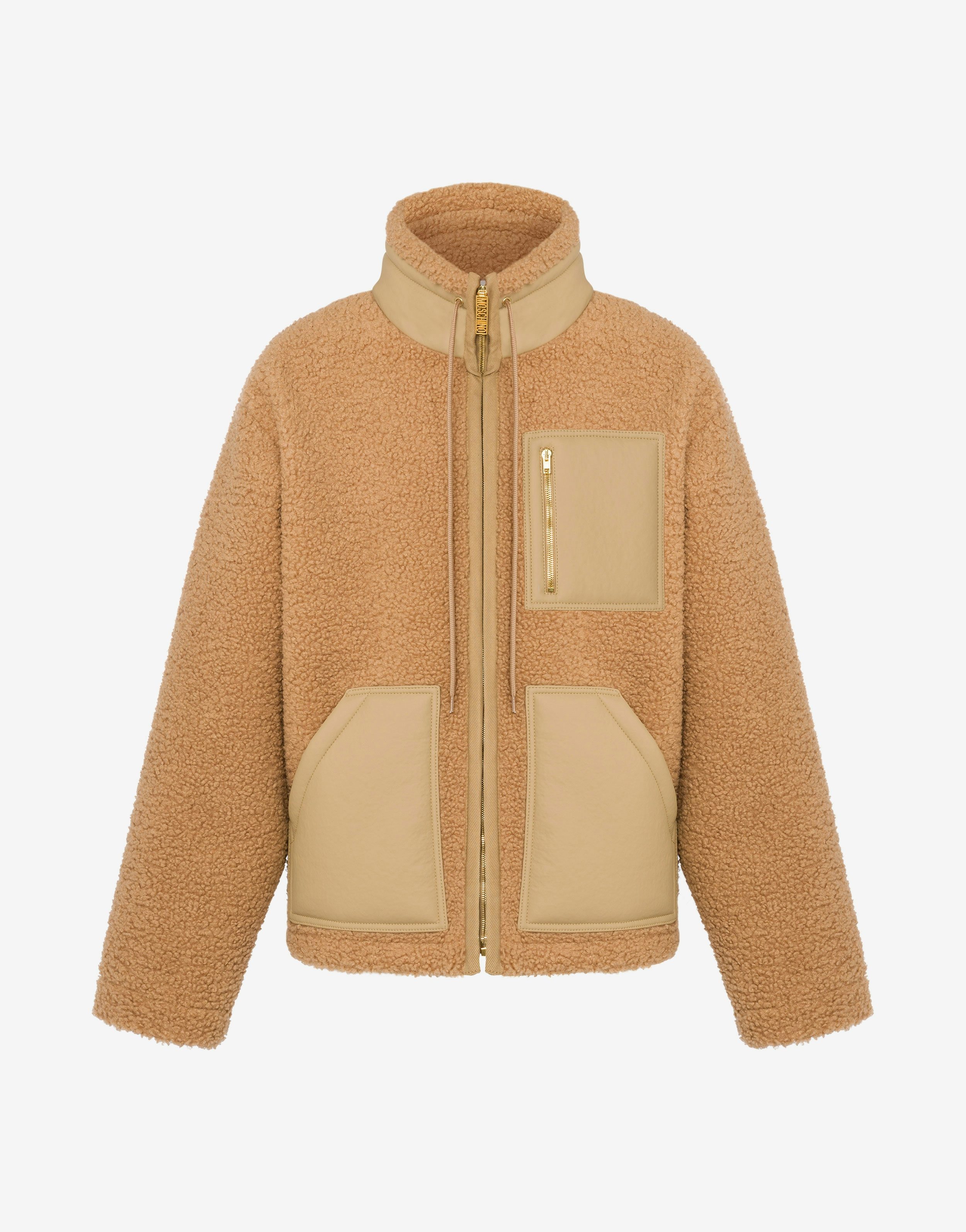 SOFT FABRIC JACKET WITH ZIP - 1