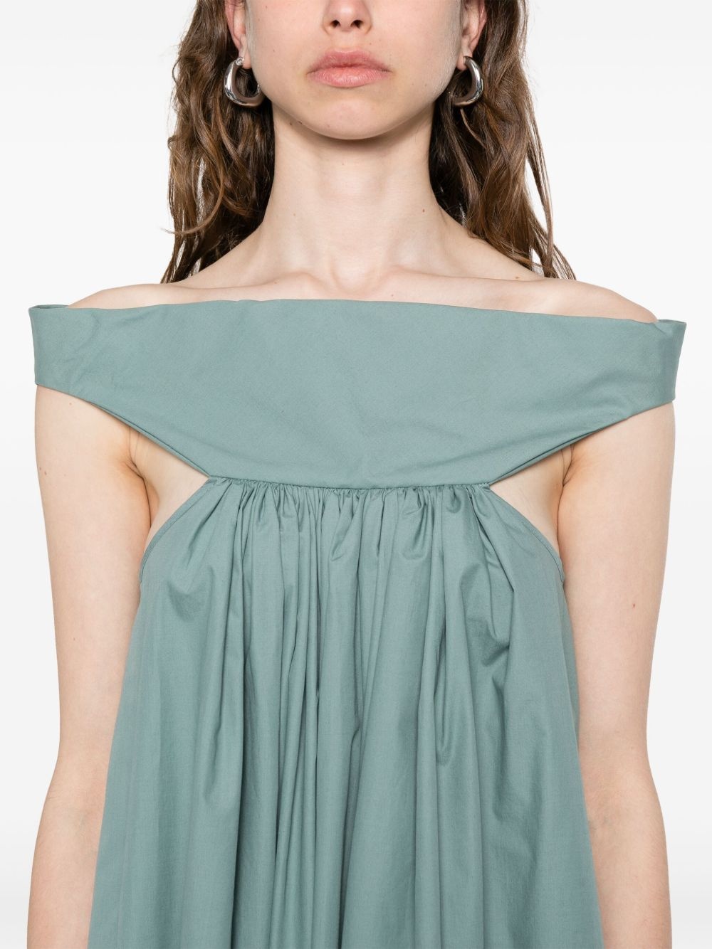 asymmetric midi dress - 5