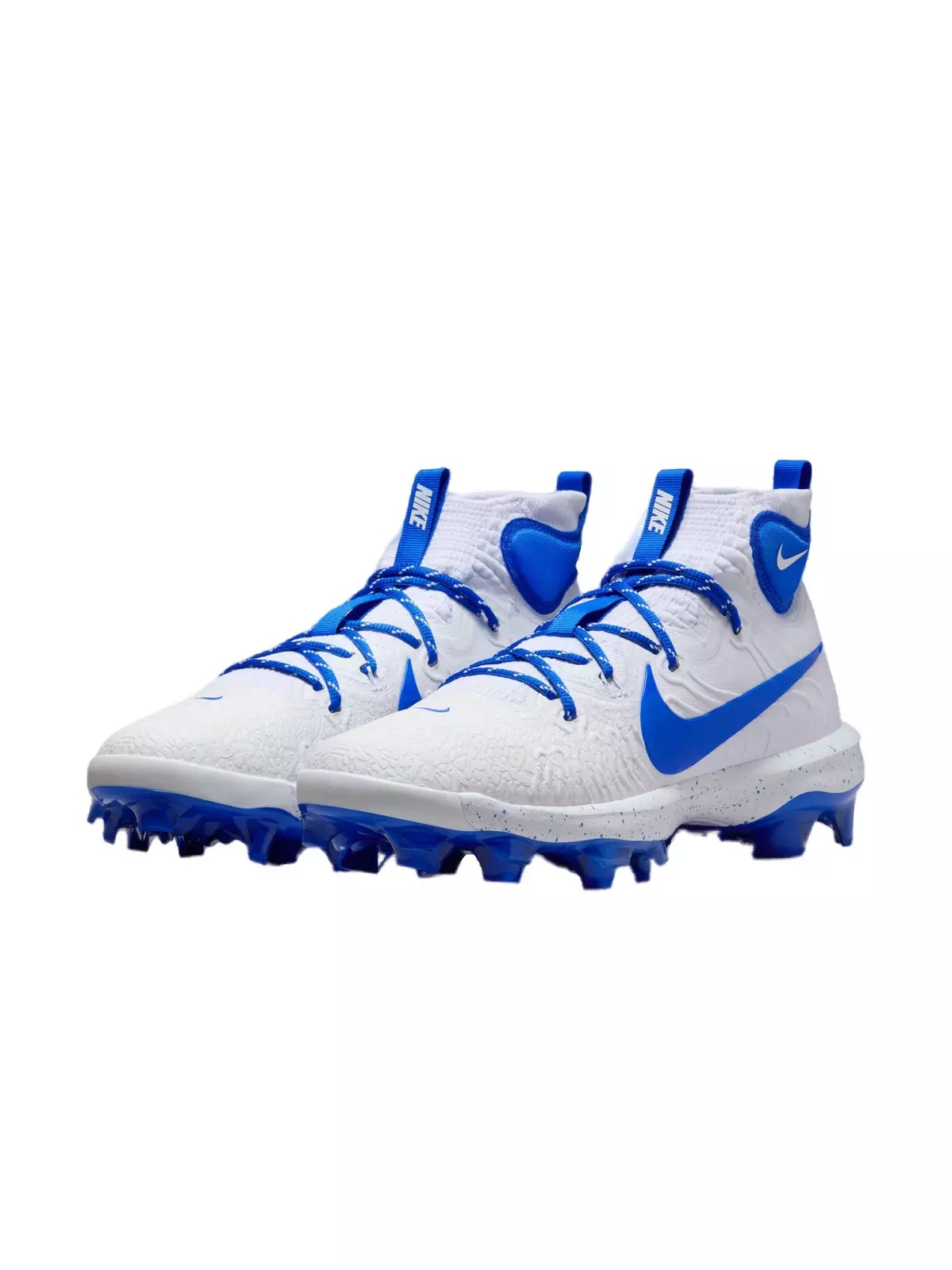 Alpha Huarache NXT MCS "White/Royal" Men's Baseball Cleat - 4