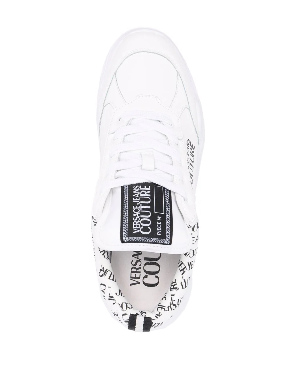 logo-print chunky sneakers - 4