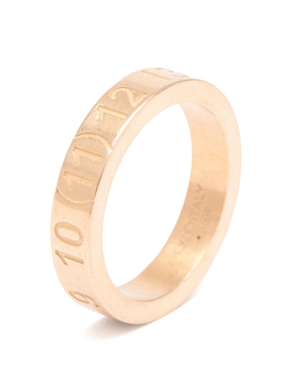 Numerical engraved ring - 3