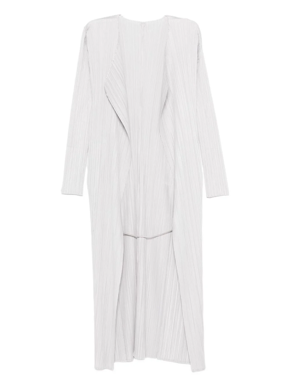Pleats Please Issey Miyake Women Pleated Long Cardigan - 1