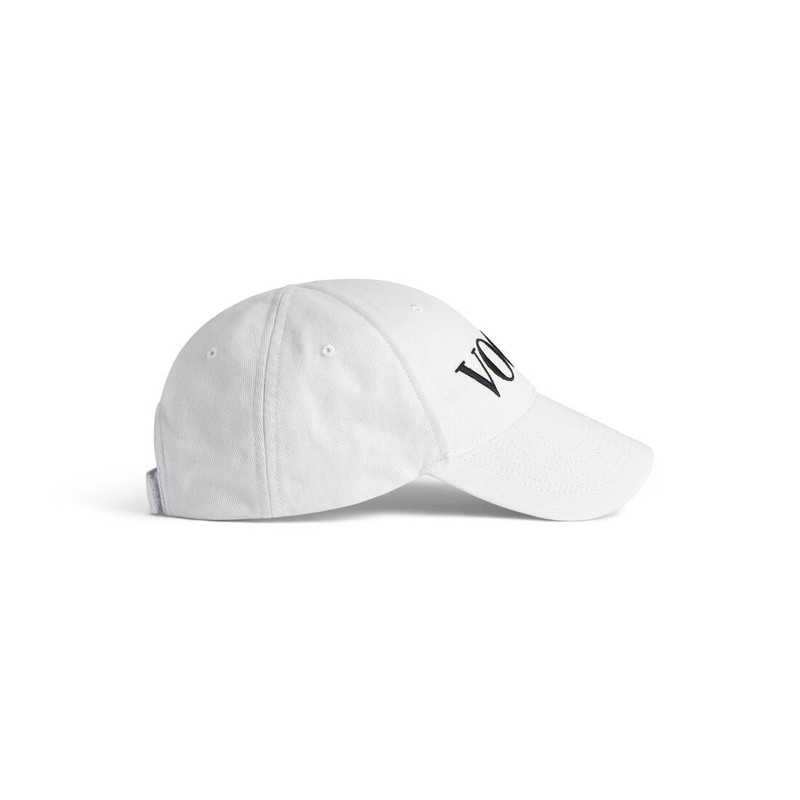 Balenciaga | Vogue Cap in Dirty White 4