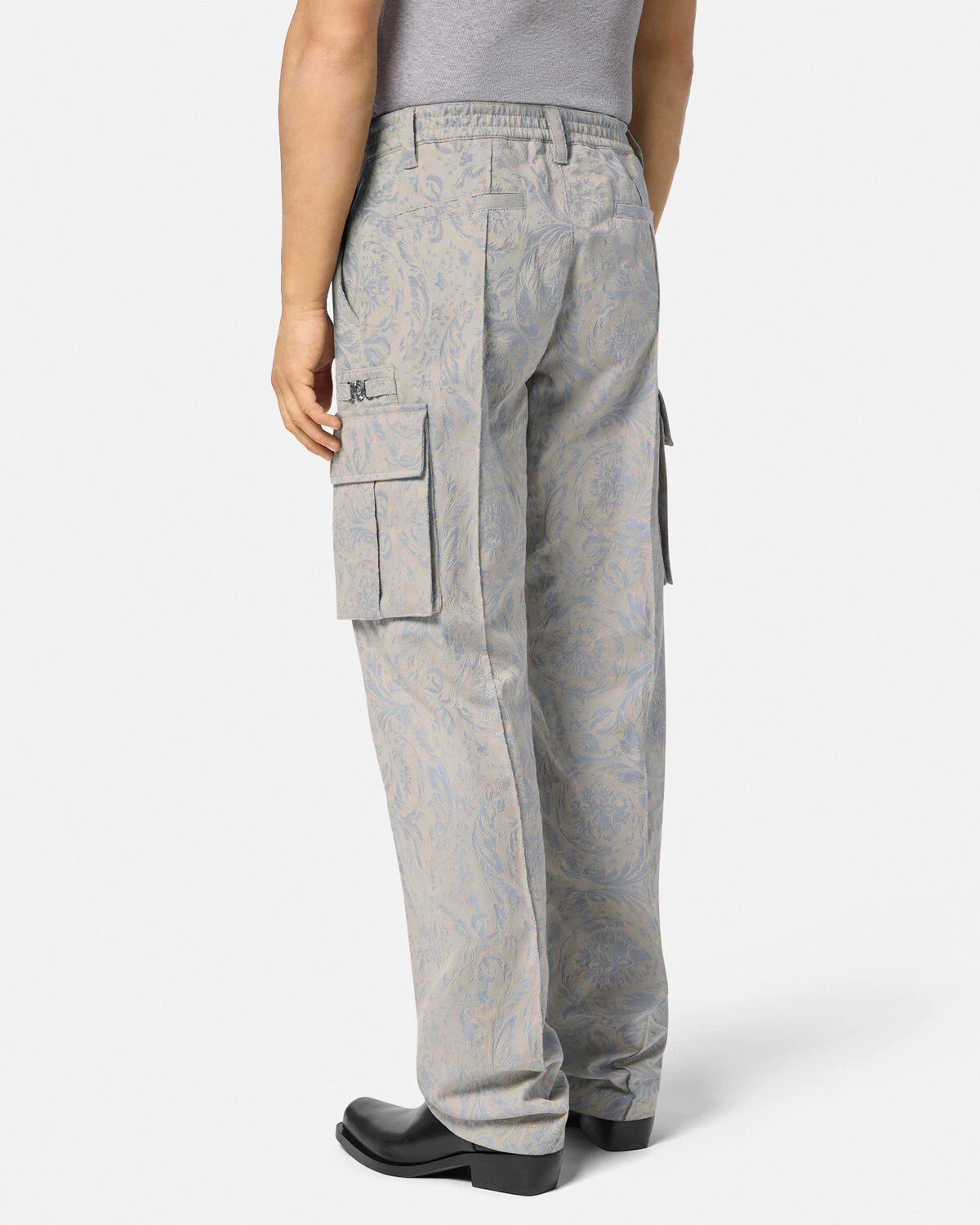 Barocco Jacquard Cargo Pants - 5