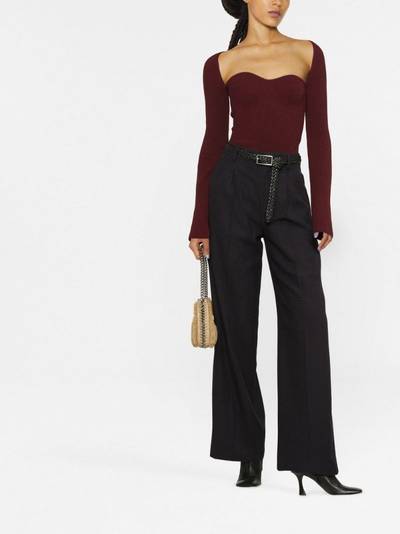 Isabel Marant high-waisted wide-leg trousers outlook