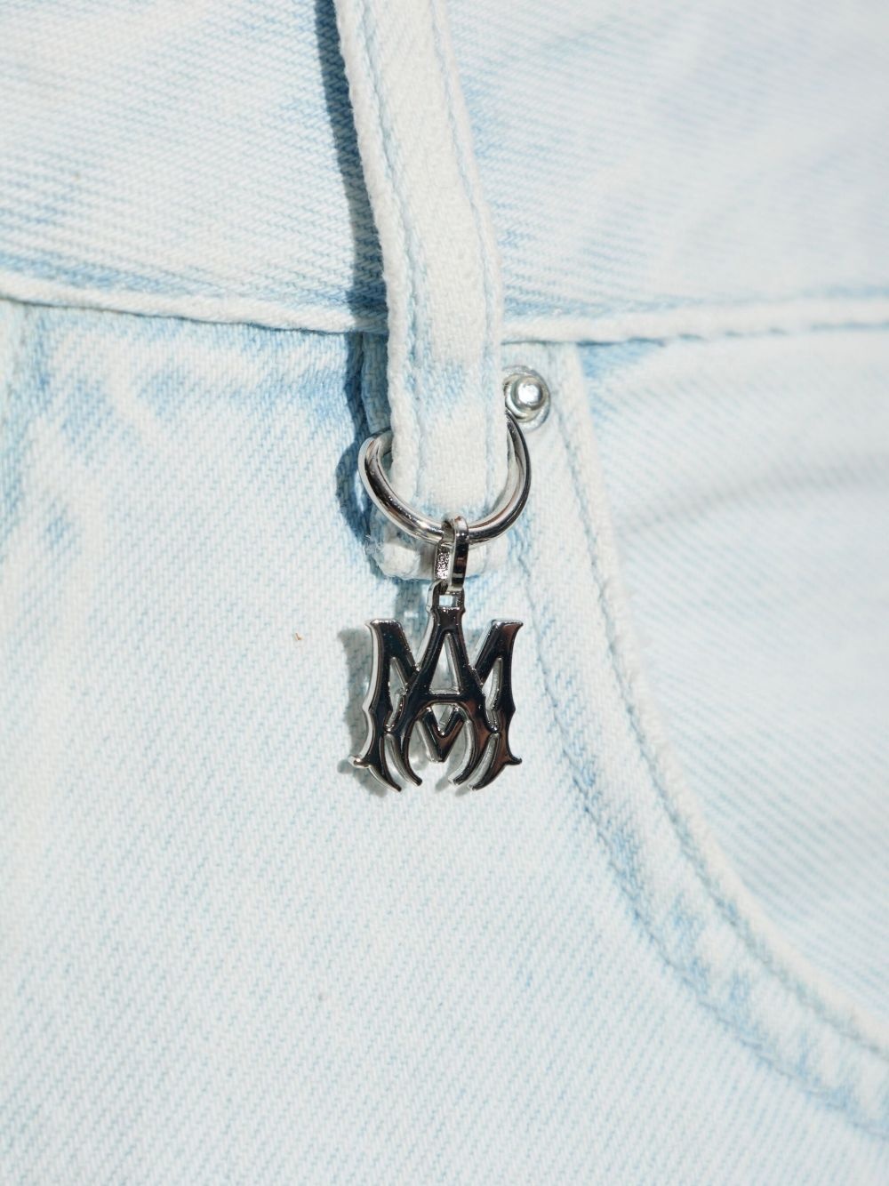 logo-charm carpenter jeans - 6