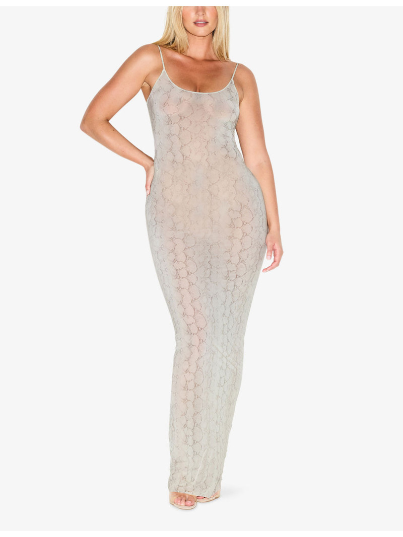 SKIMS Milky Sheer Stretch-Modal Bodysuit outlook