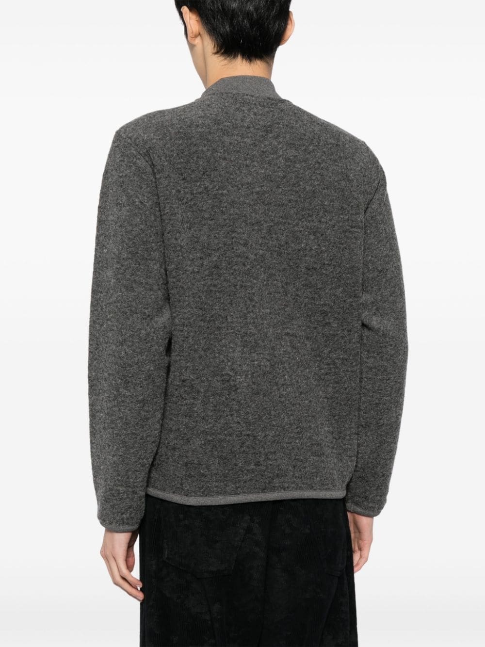 zipped bomber jacket - 4