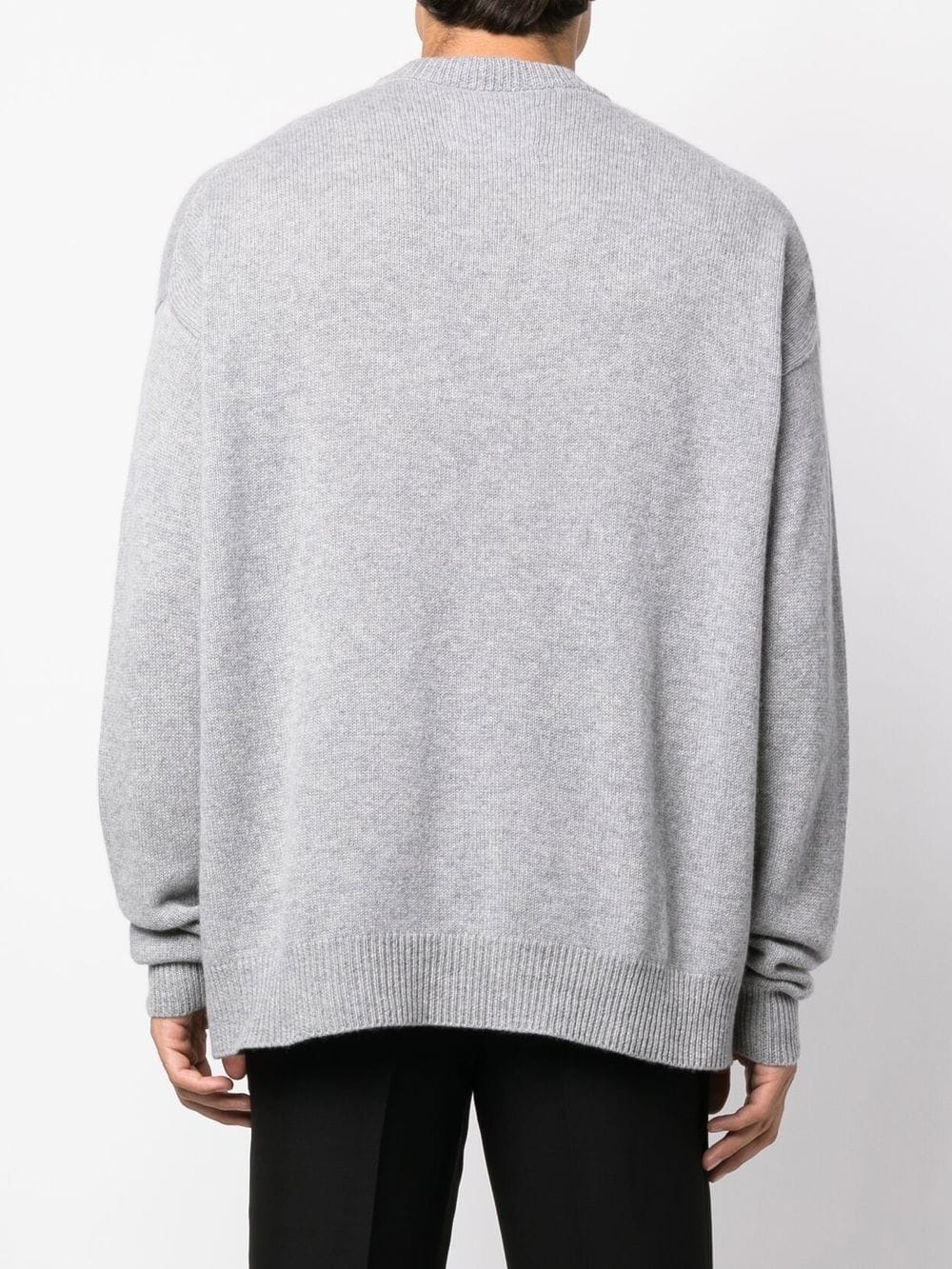 crew-neck cashmere jumper - 4