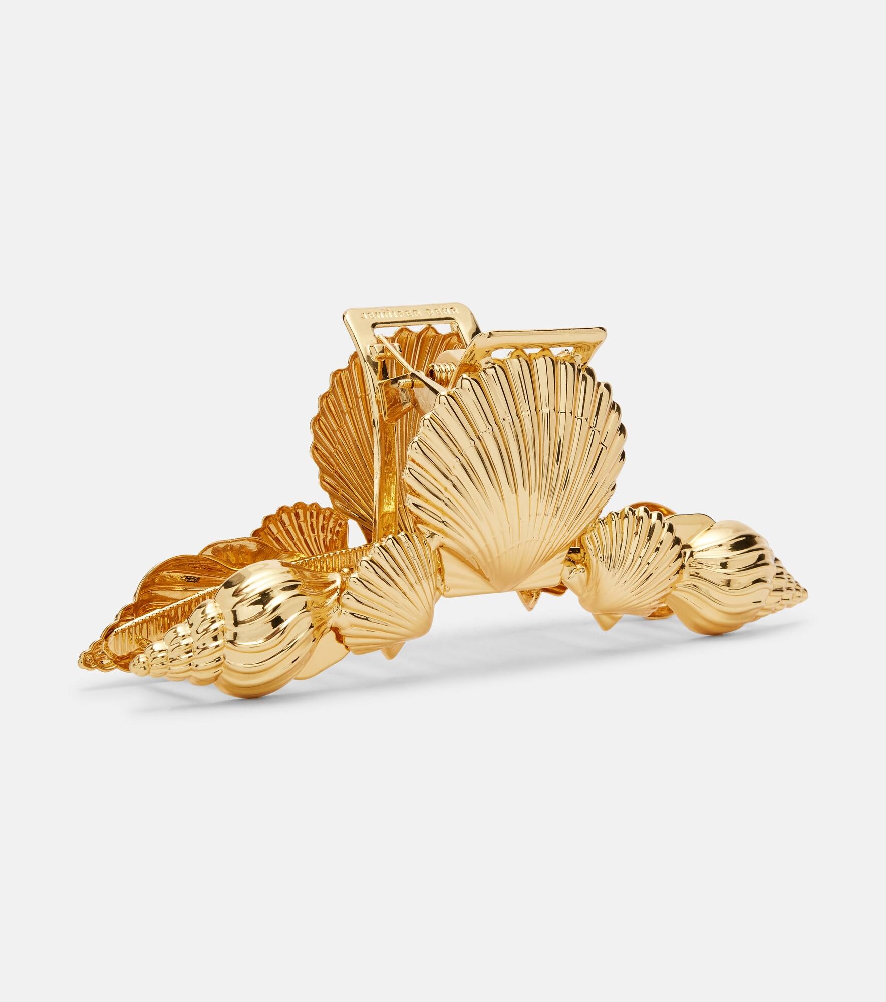 Oceane gold-plated hair clip - 4