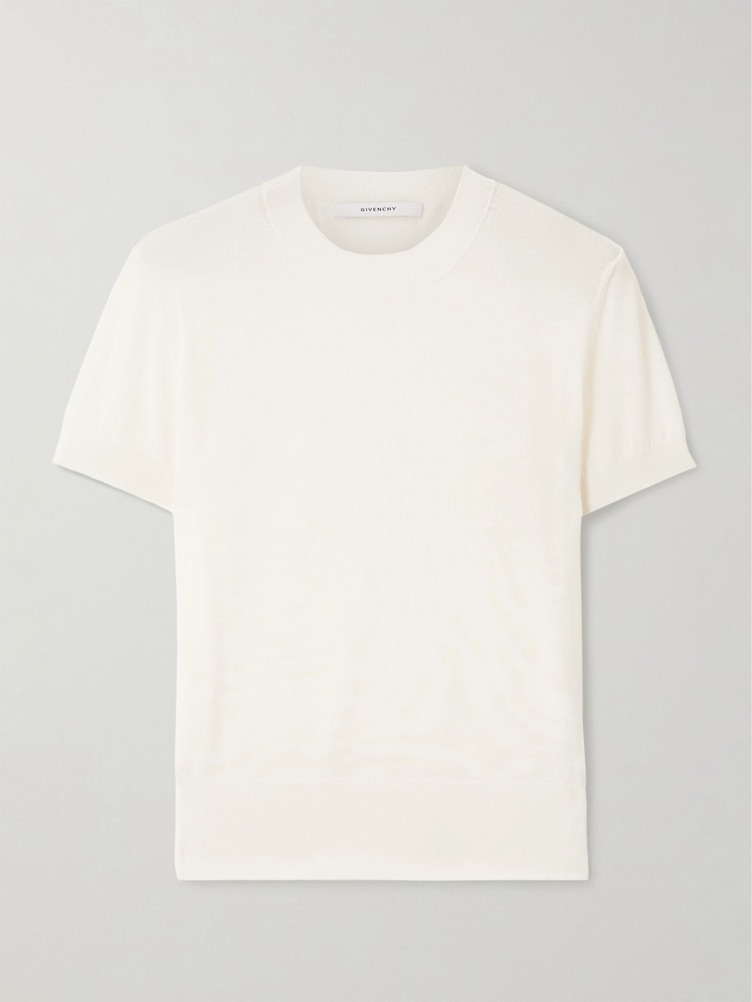 Cashmere sweater Ecru - 1