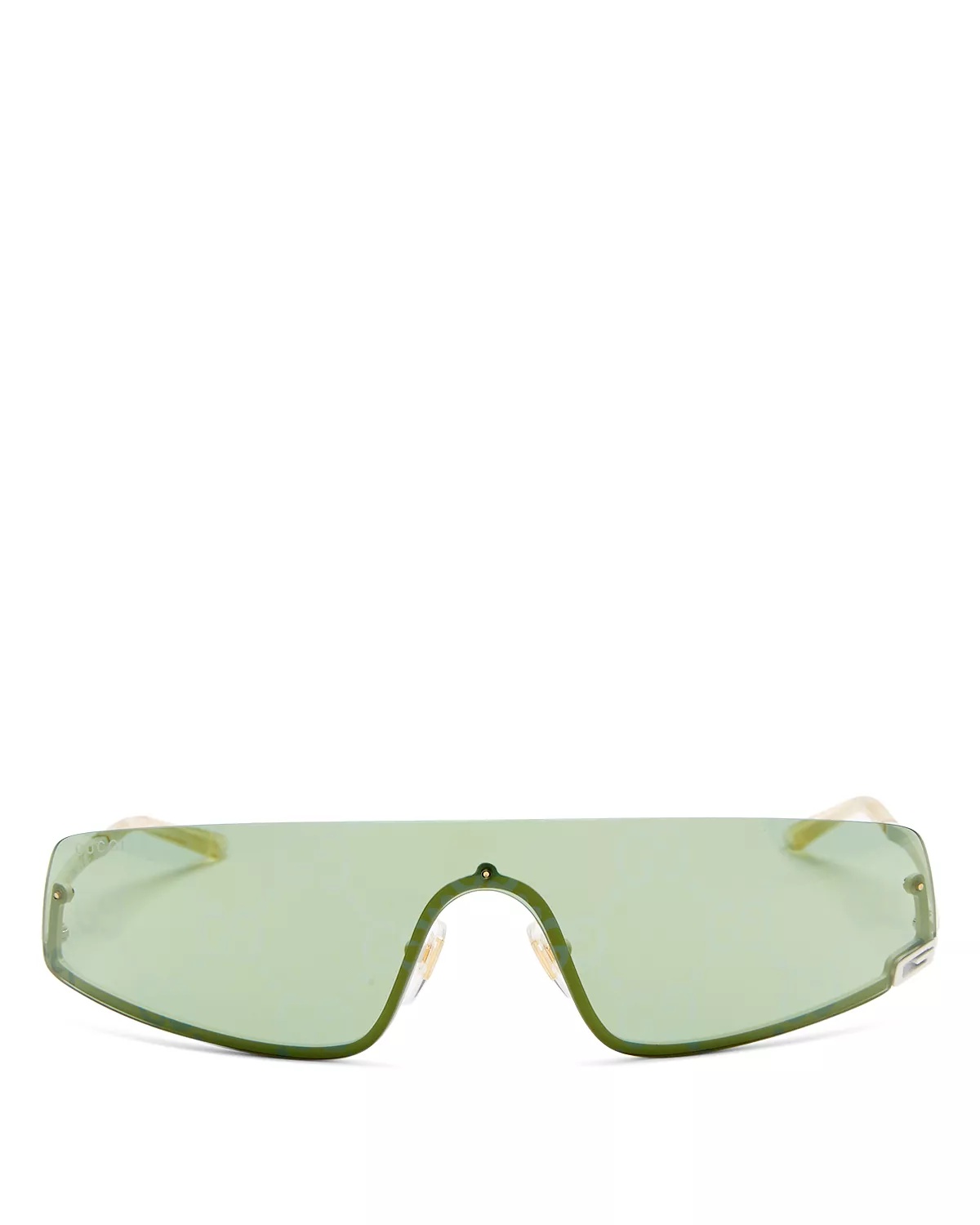 Rimless Shield Sunglasses, 99mm - 4