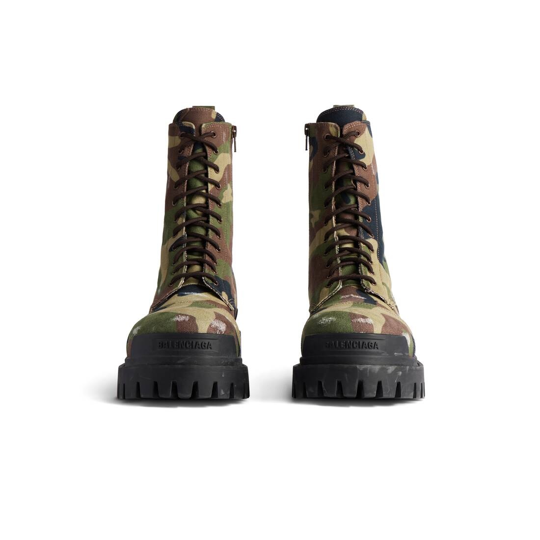 Men's Strike 20mm Boot Camo Print in Dark Green - 3