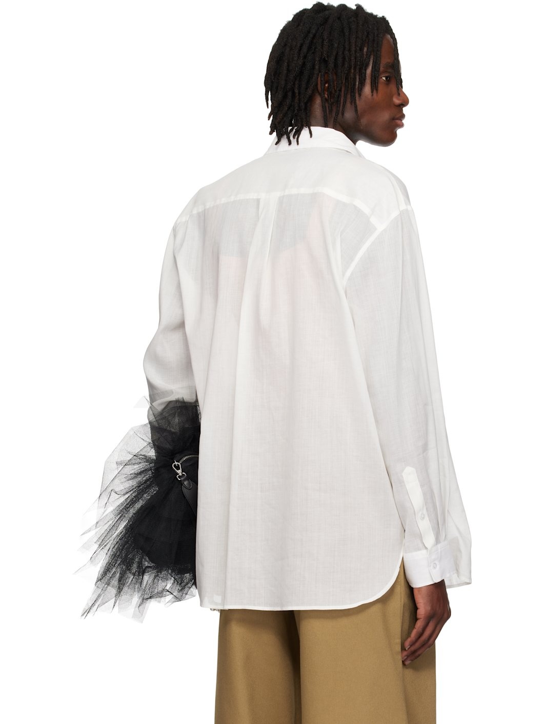 White Carnation Easy Shirt - 3