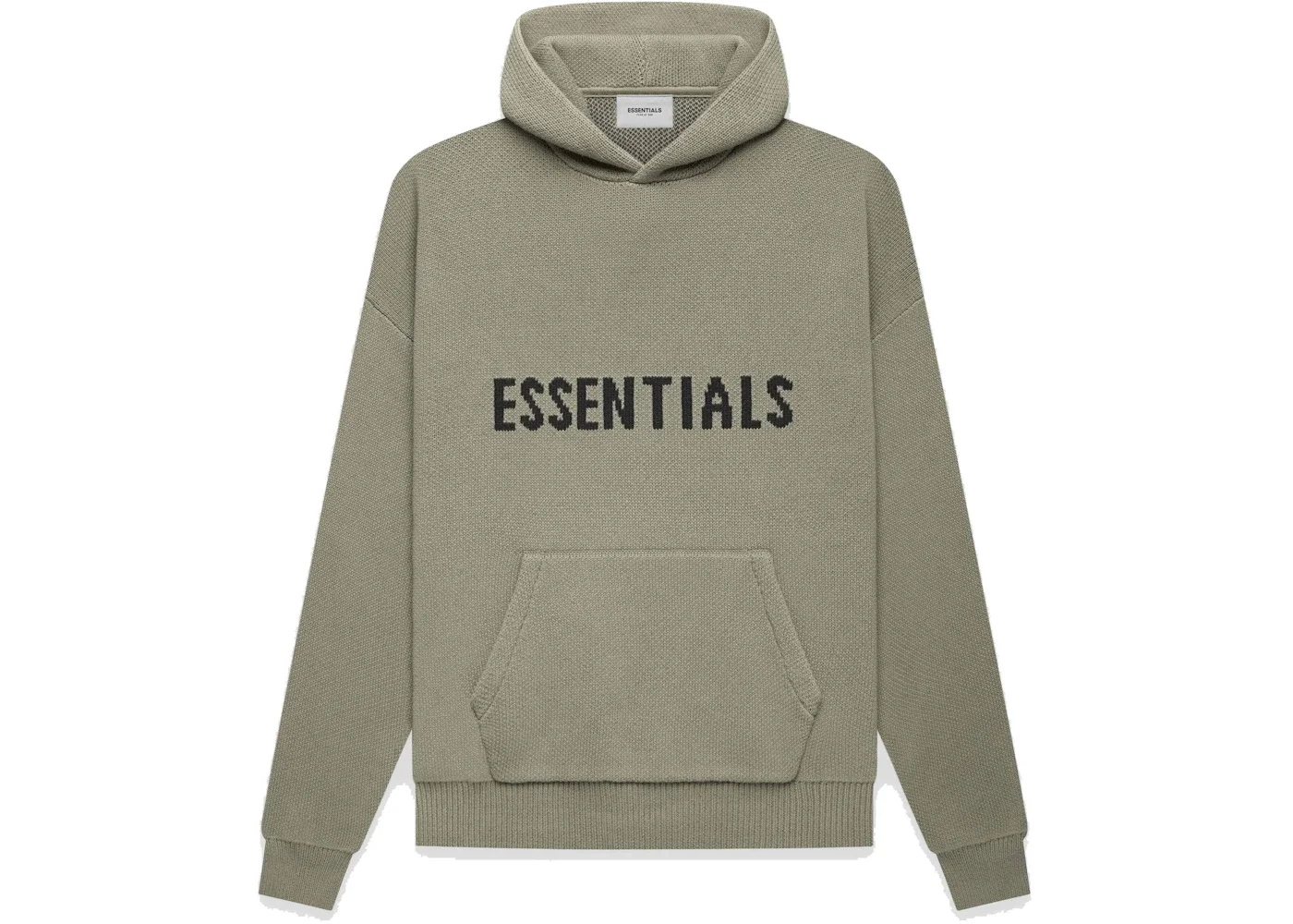 Fear of God Essentials Knit Pullover Hoodie Pistachio - 1