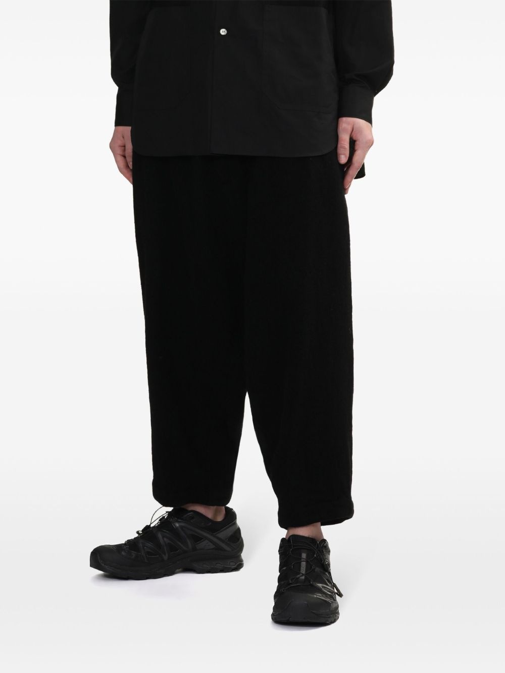 drop-crotch trousers - 3