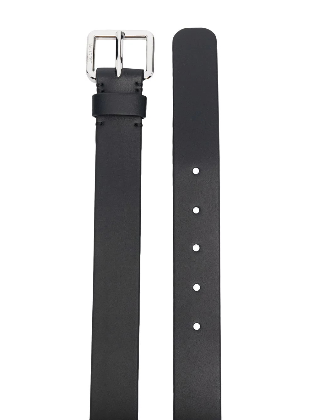 logo-buckle belt - 3