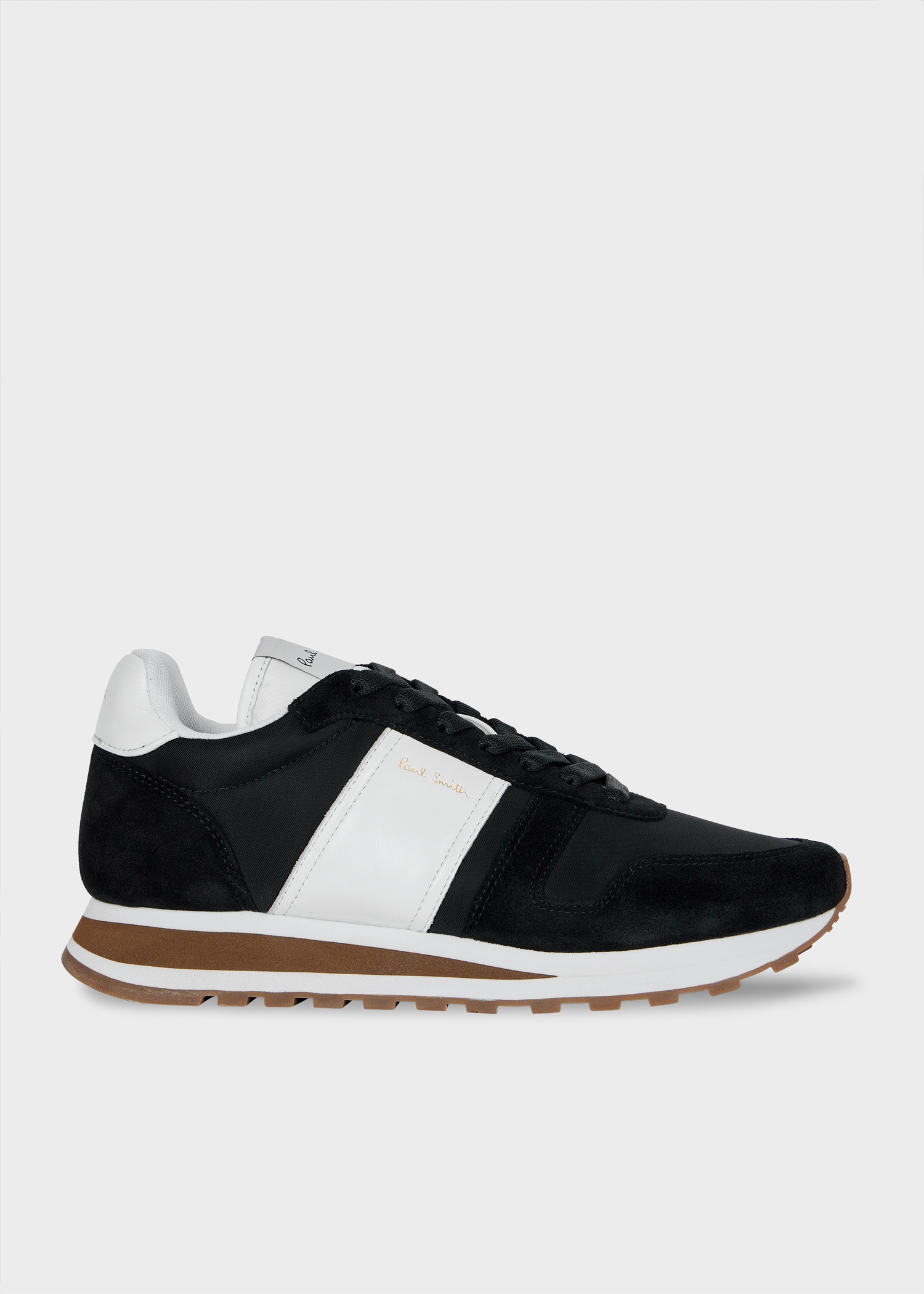 Black And White 'Eighties' Trainers - 1