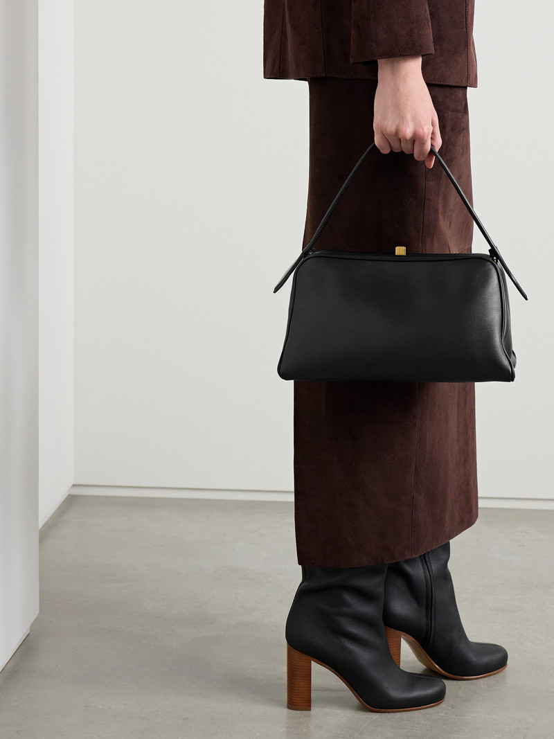 KHAITE Cate Leather Tote outlook