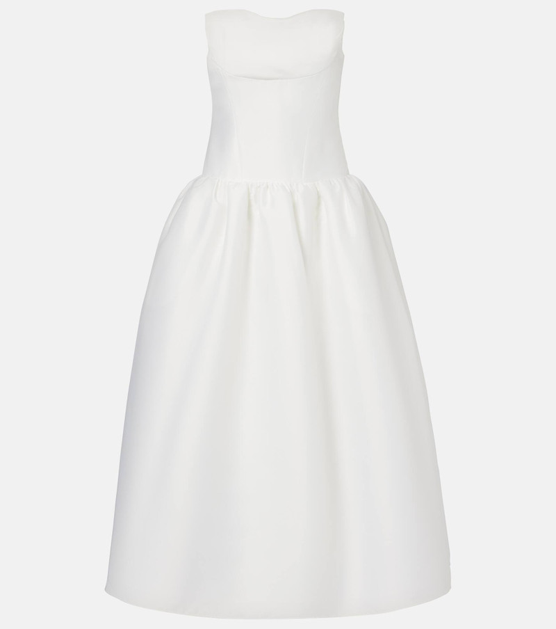Taffeta bustier dress 1