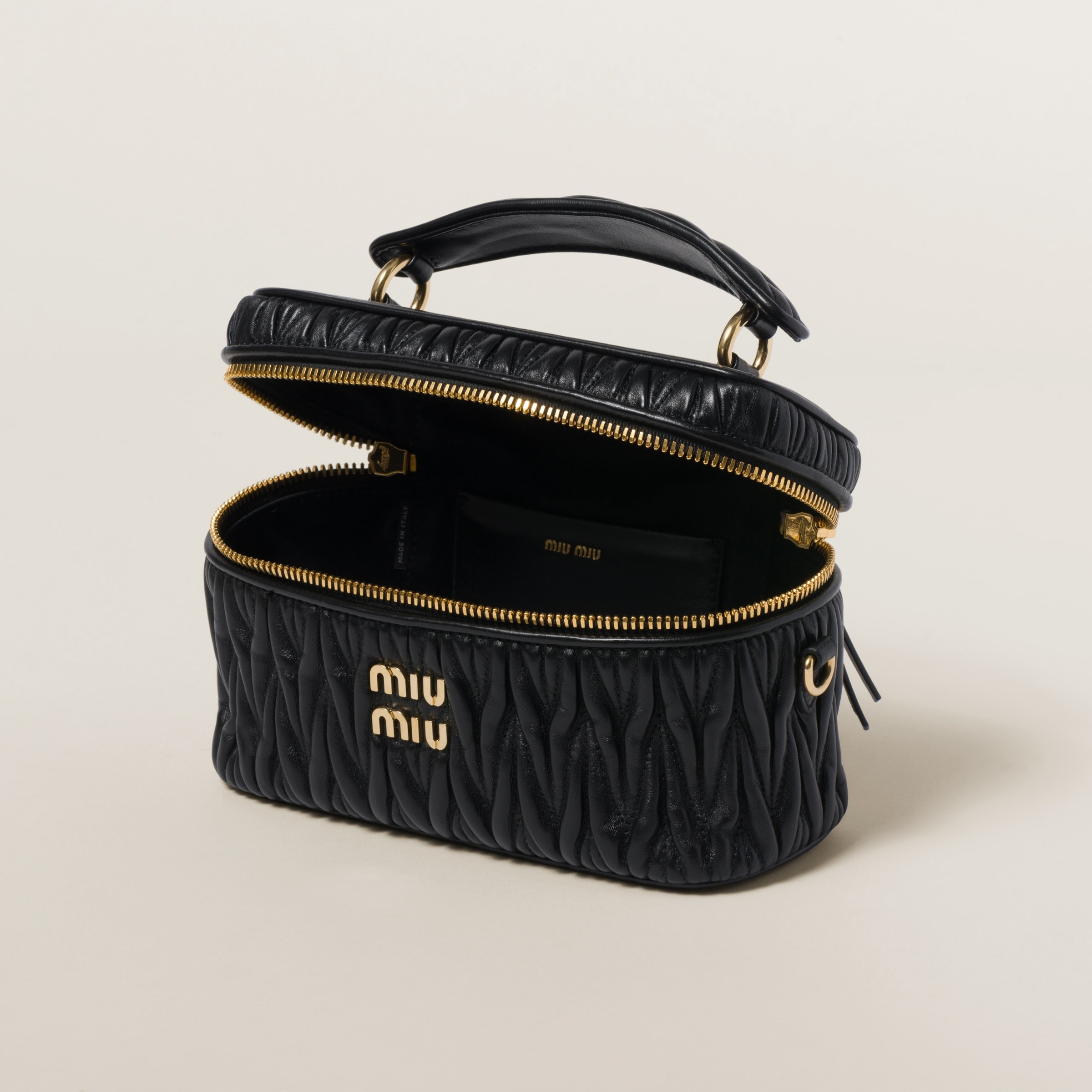 Miu Miu Matelassé nappa leather shoulder bag