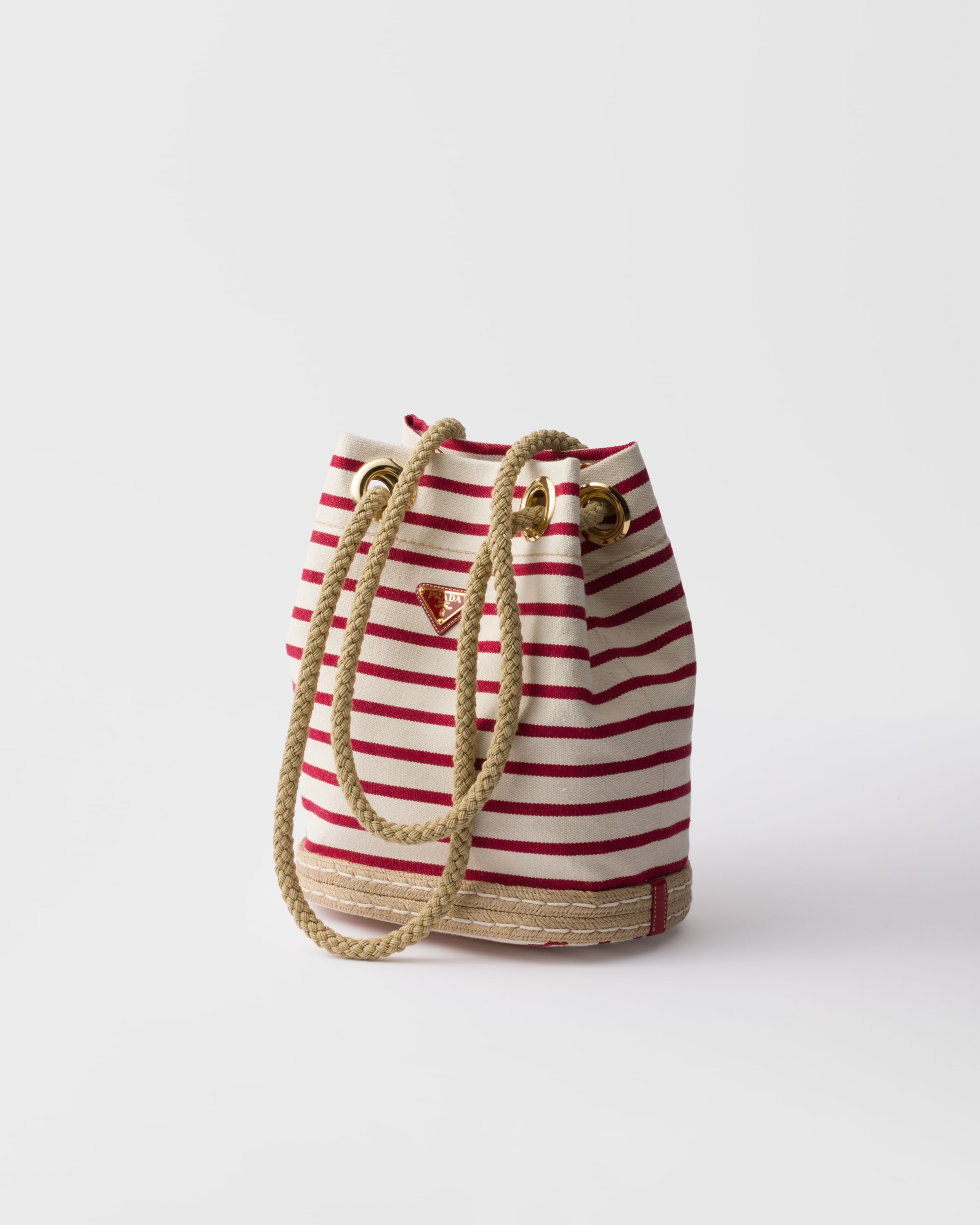 Small fabric bucket bag - 3