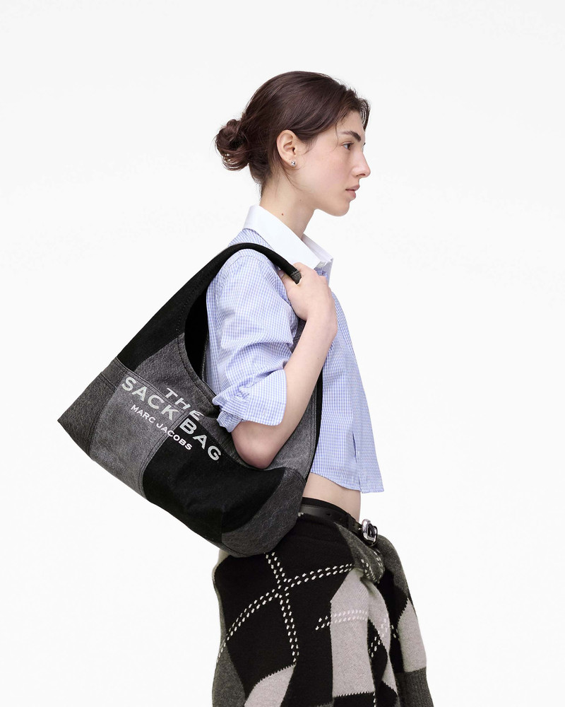 Marc Jacobs THE PATCHWORK DENIM SACK BAG outlook