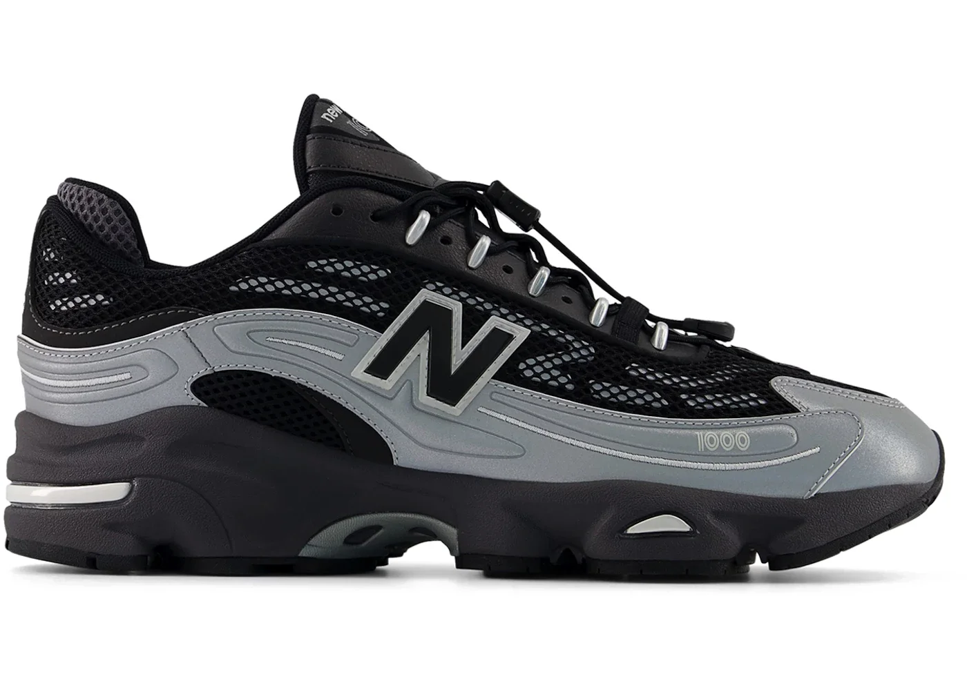 New Balance 1000G Silver Metallic Black - 1