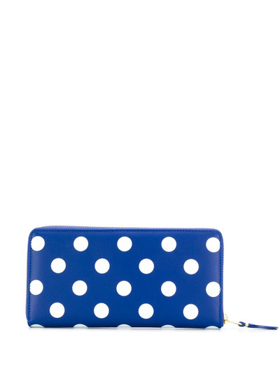 Comme Des Garçons zip-around polka dot wallet outlook