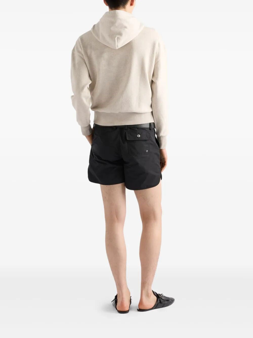 Prada Men Cotton Fleece Hoodie - 3