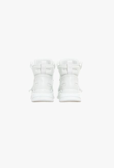 White leather B-Ball sneakers - 3