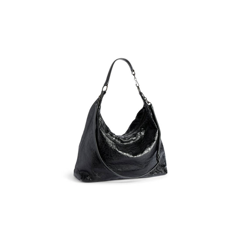 Women's Le City Hobo Bag Medium in Black 3