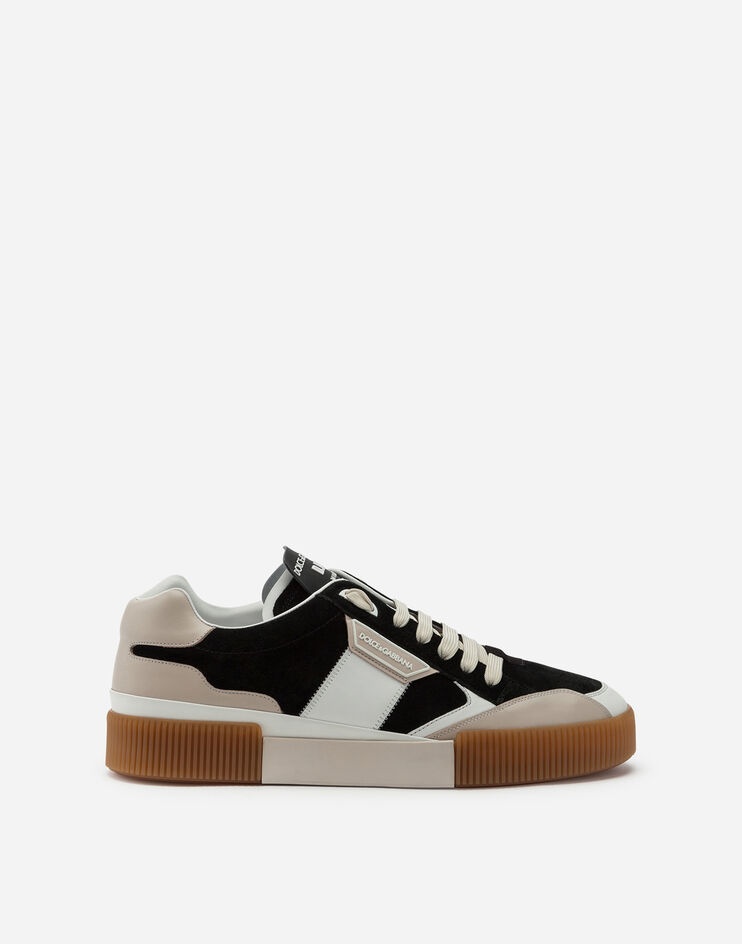 Miami sneakers in calfskin nappa and split-grain leather - 1