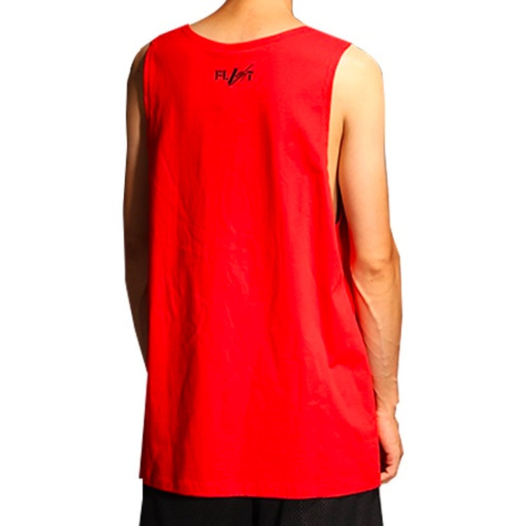 Air Jordan Sports Training Basketball Vest Red CI0276-657 - 4