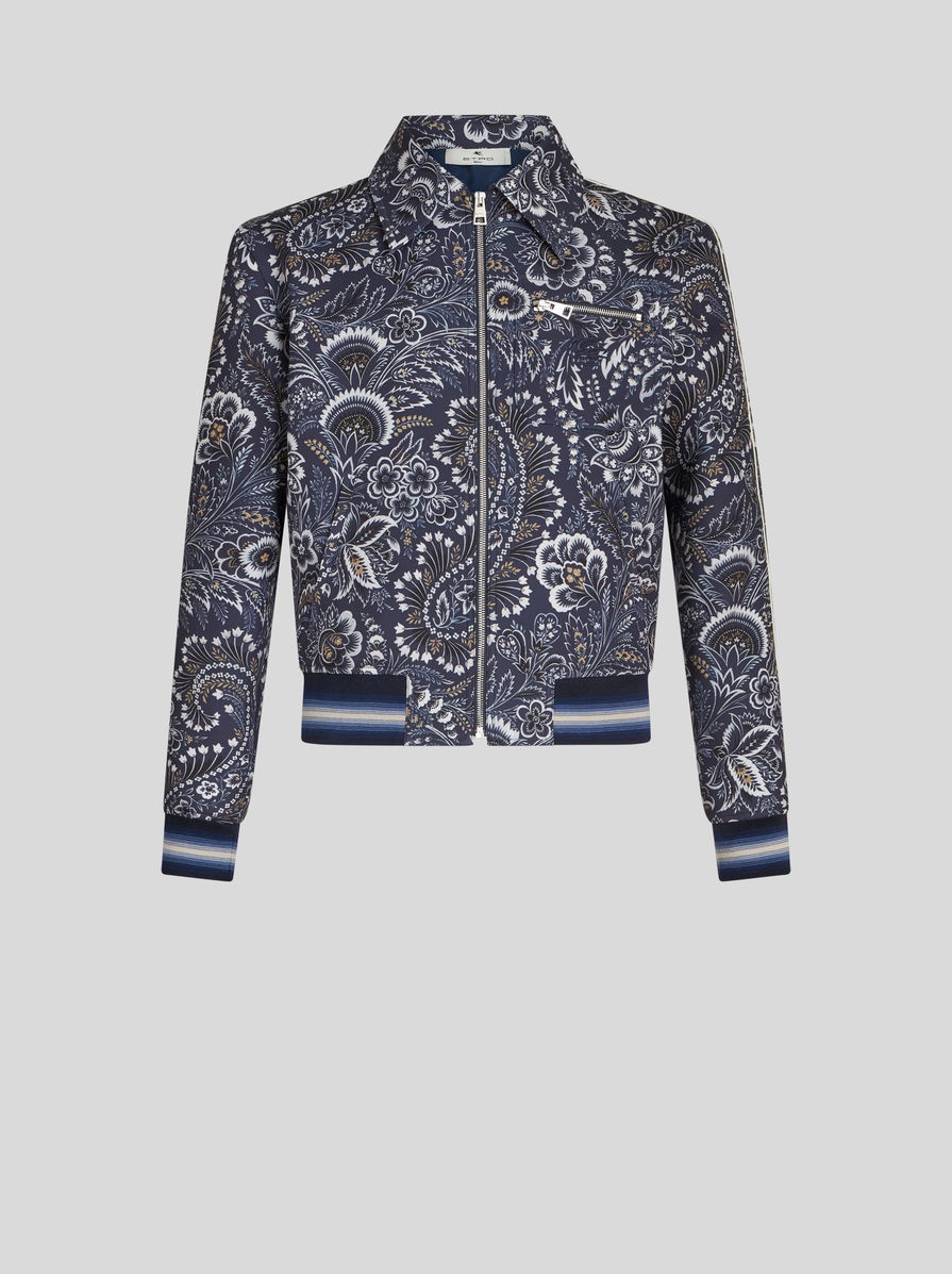 FLORAL PAISLEY JACKET - 1