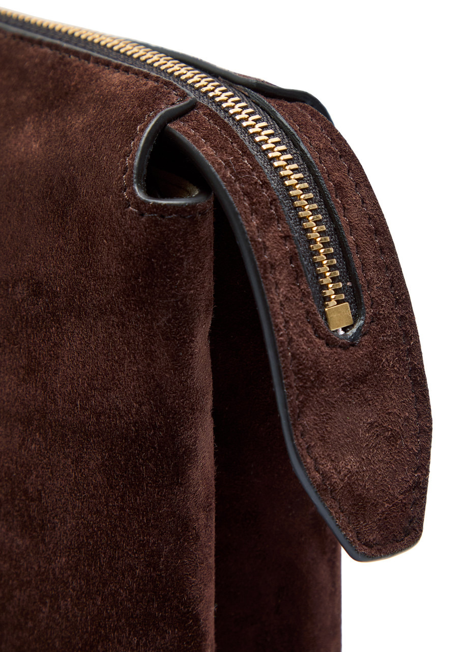 The Row Nu Mini Suede Cross-body bag - 3