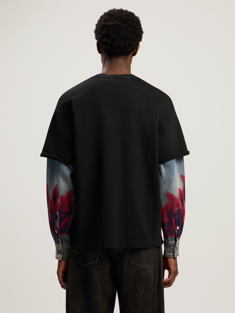 Flames Hybrid Shirt L/S 5
