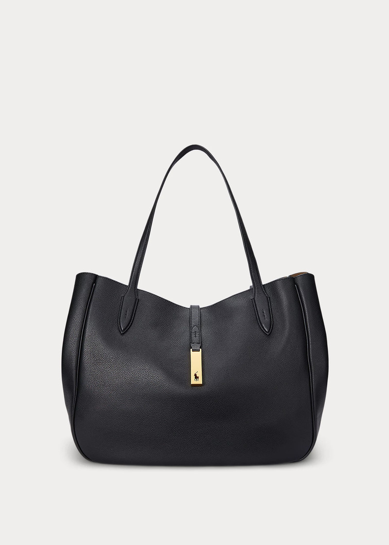 Polo ID Leather Large Tote 1