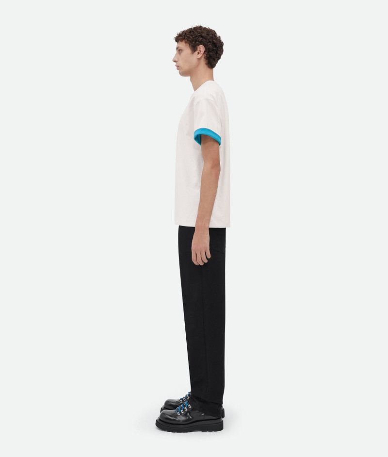 Bottega Veneta double layered cotton jersey t-shirt outlook