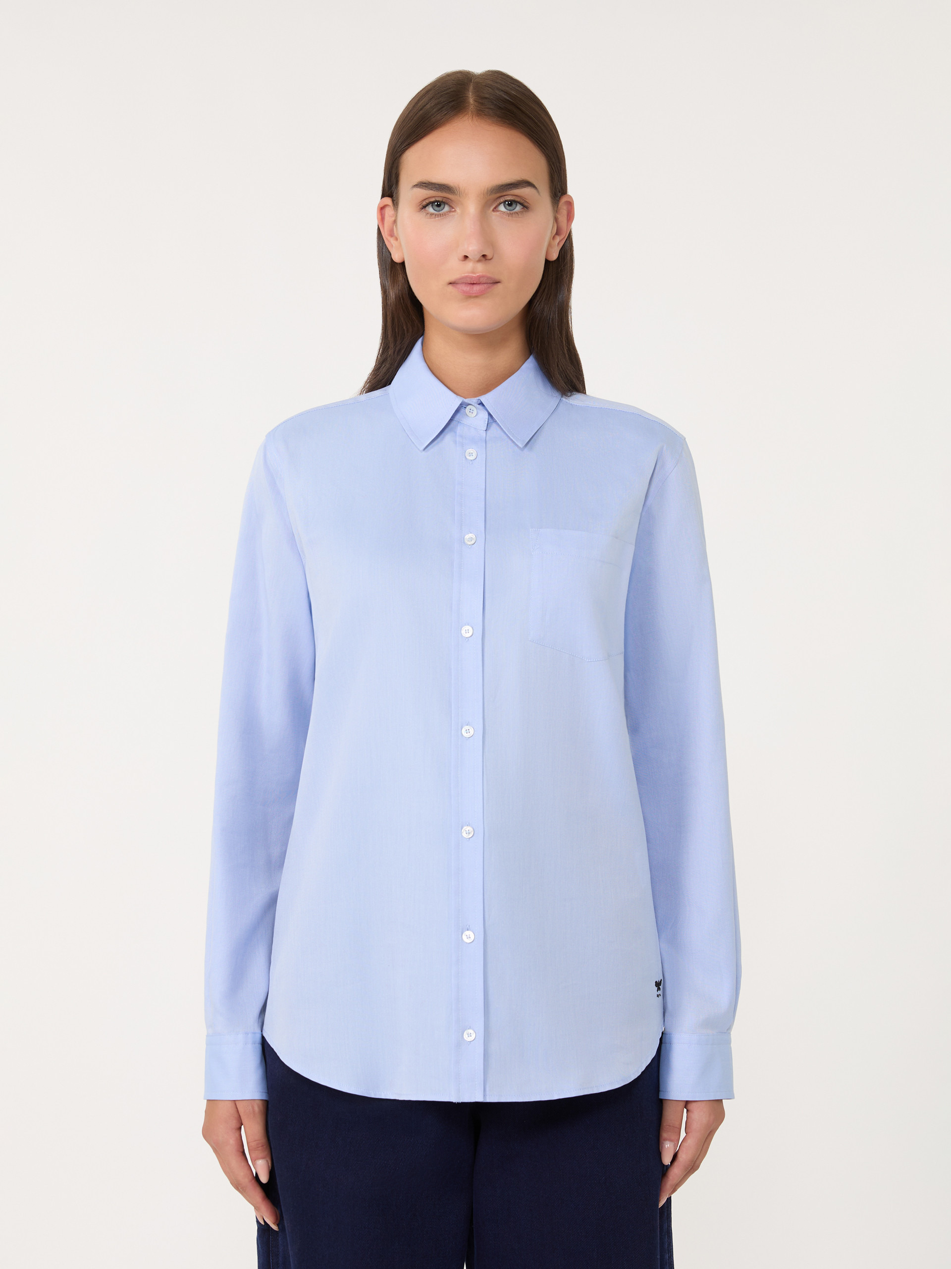 NICHEL Cotton Oxford shirt - 3