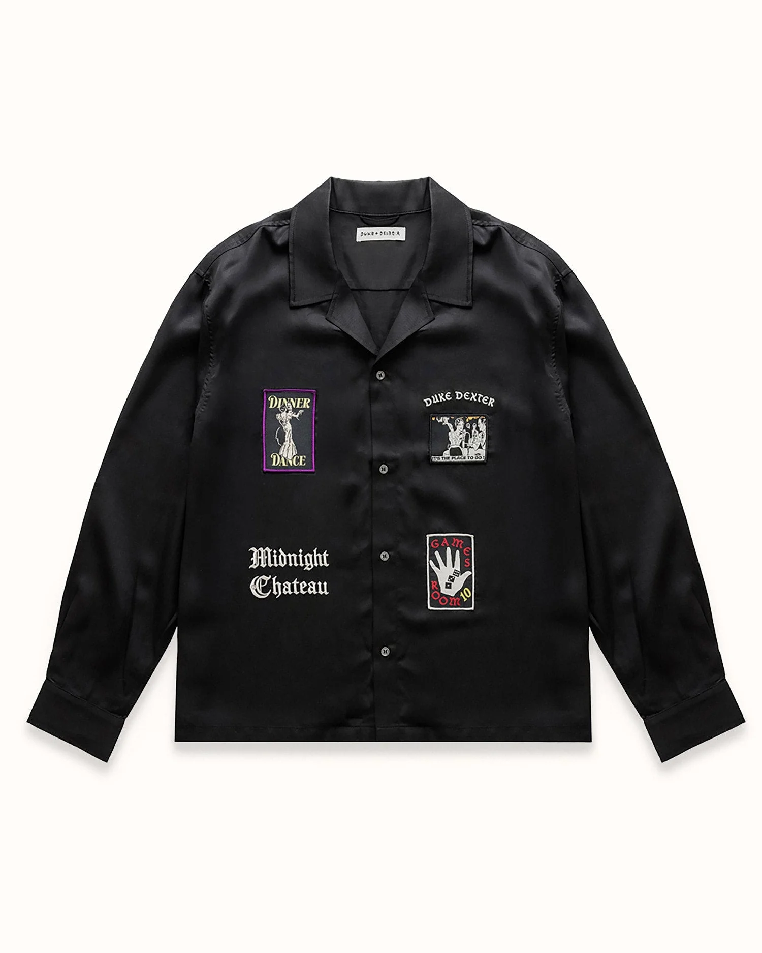 MC Embroidered Patch Black Shirt - 1