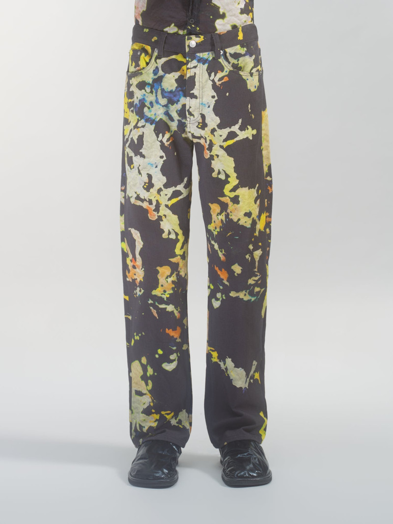 Dries Van Noten INK SPLAT JEANS outlook