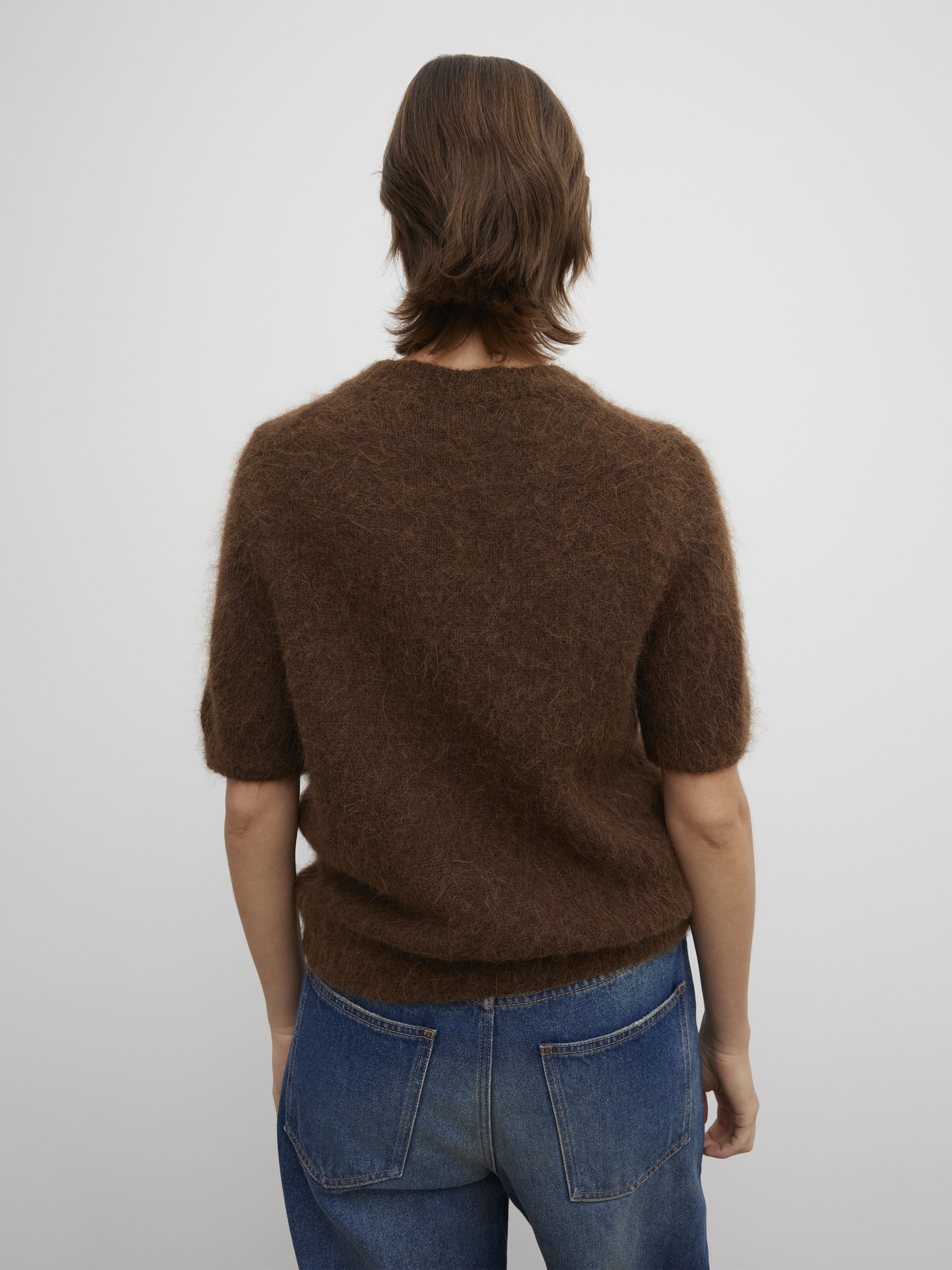 Brushed alpaca top - 5